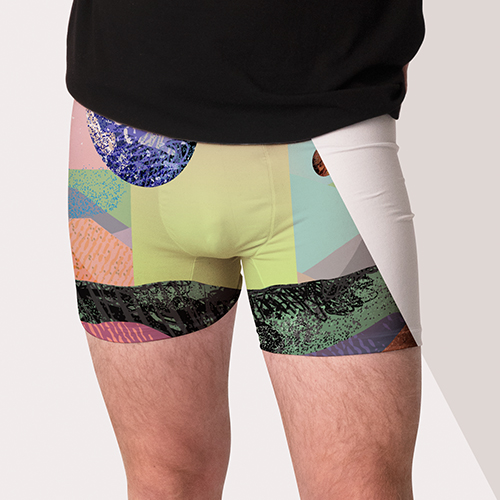 Male Fashion Custom Your Design Underwear Customized Logo Printed Boxer  Briefs Stretch Shorts Panties Underpants